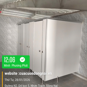 Báo Giá -Thi công vách ngăn vệ sinh compact hpl mới nhất 2026
