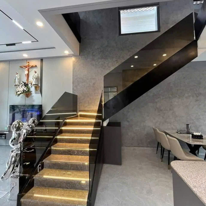  Mẫu Cầu Thang Kính Đẹp Tại Biên Hòa Đồng Nai Giá Rẻ – Uy Tín