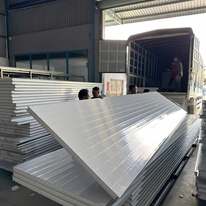 Vách ngăn panel phòng sạch giá rẻ Biên hòa Đồng Nai 