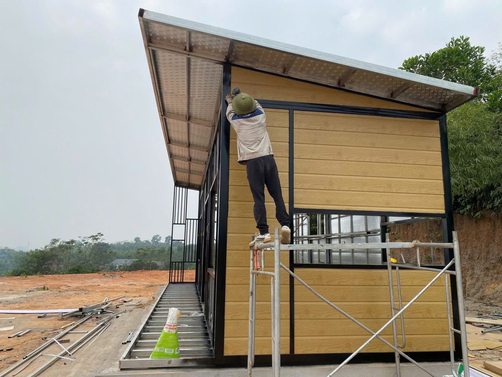 thi công vách panel Trảng Bom Đồng Nai