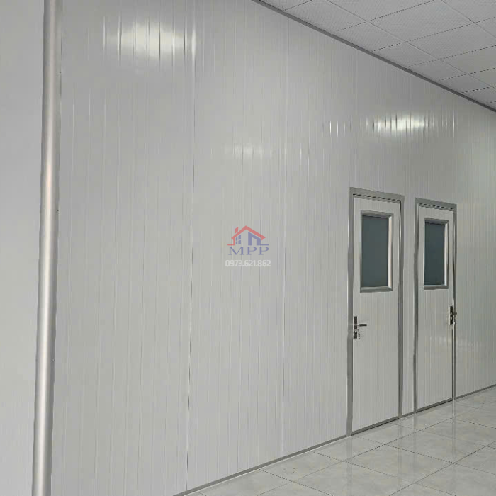 Vách ngăn panel phòng sạch giá rẻ Biên hòa Đồng Nai 